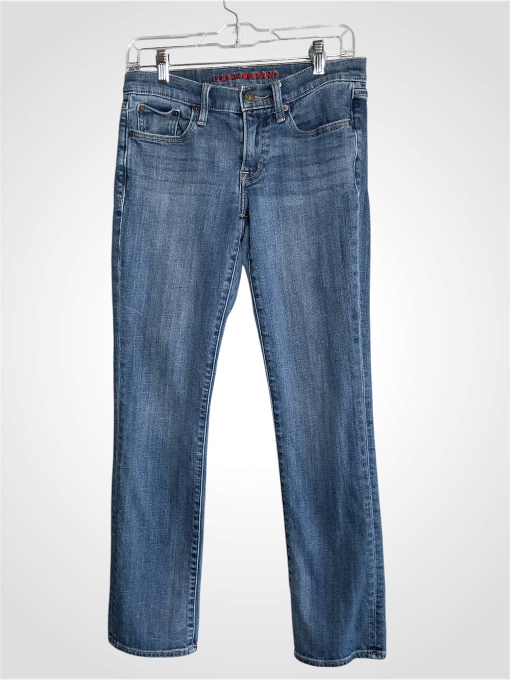 Lucky Brand Blue Straight Leg Denim Jeans Size 2
